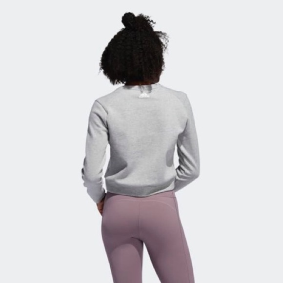 NWT Adidas 3-STRIPES PERFORMANCE SWEATSHIRT - Picture 2 of 6